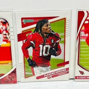 3- DeANDRE HOPKINS, 3 Card Lot MINT
